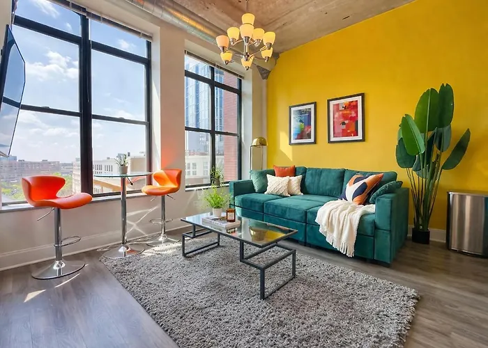 Apartamento Spacious South Loop 2br Near Mccormick Place, Soldier Field & Downtown Chicago